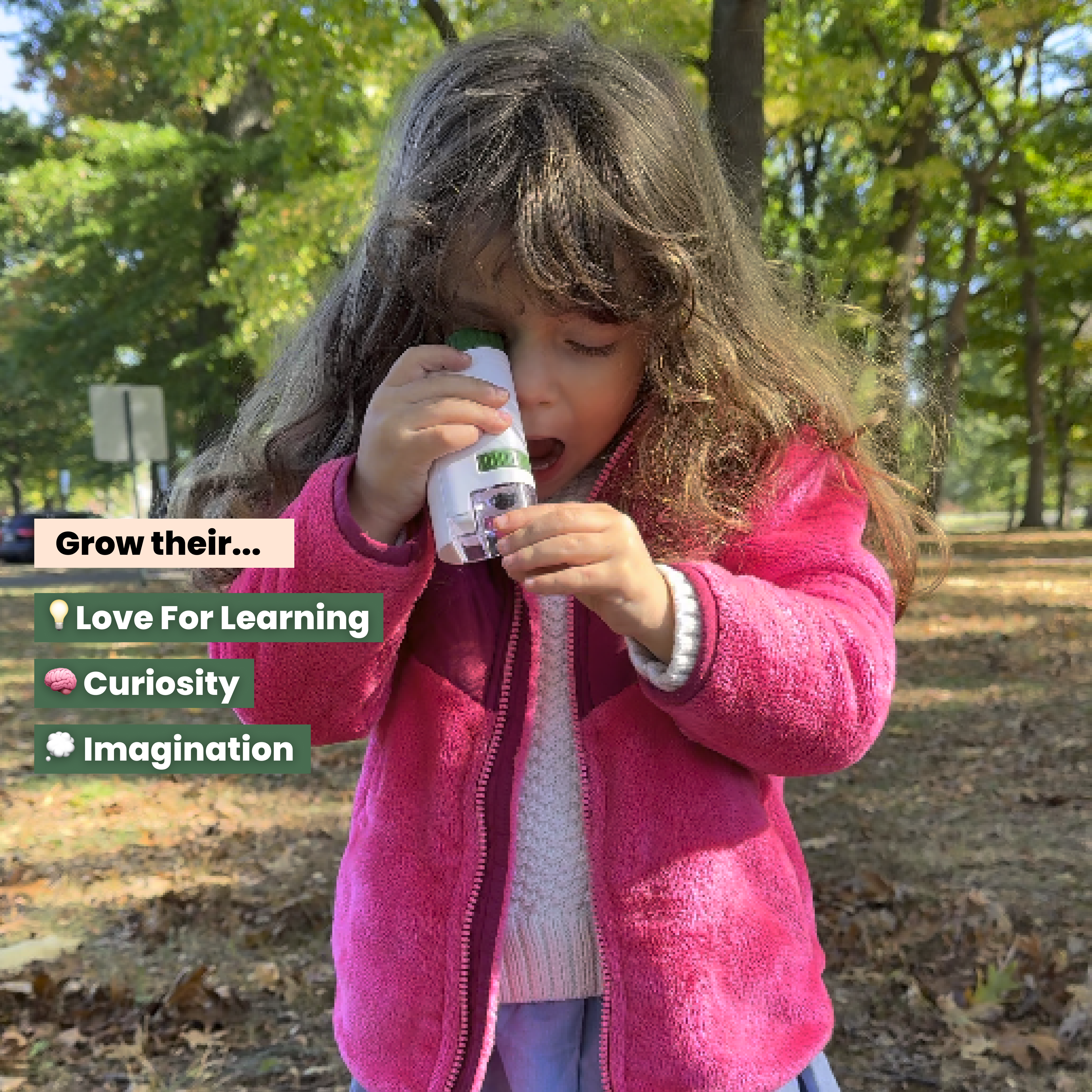 PocketScope™ – Kids Portable Microscope for Nature Discovery